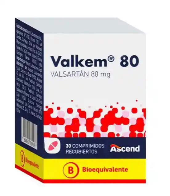 Valkem Com 80 Mg X 30