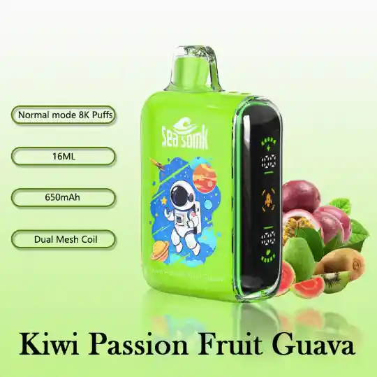 Vaper Kiwi Passionfruit Guava 16.000 Puff's