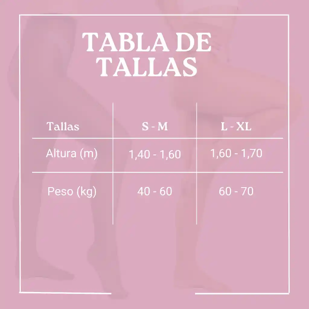 Panty Elasticada 40 Denier L-xl Eurocolor