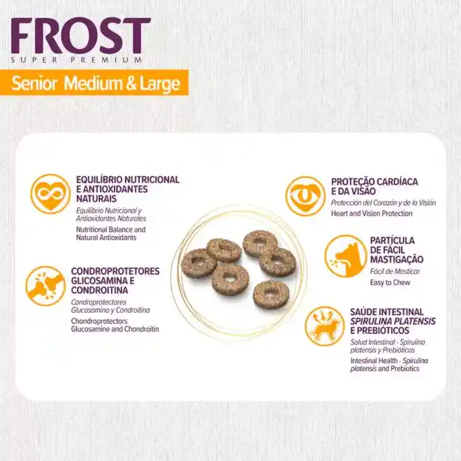 Frost Senior Medium Y Large Breed 15 Kg