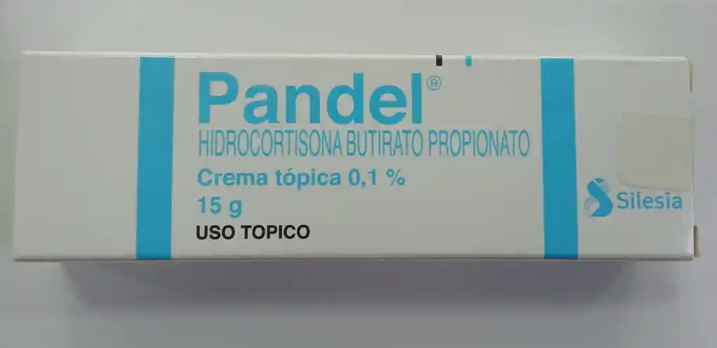 Pandel 0,1% Hidrocortisona Crema Tópica 15g