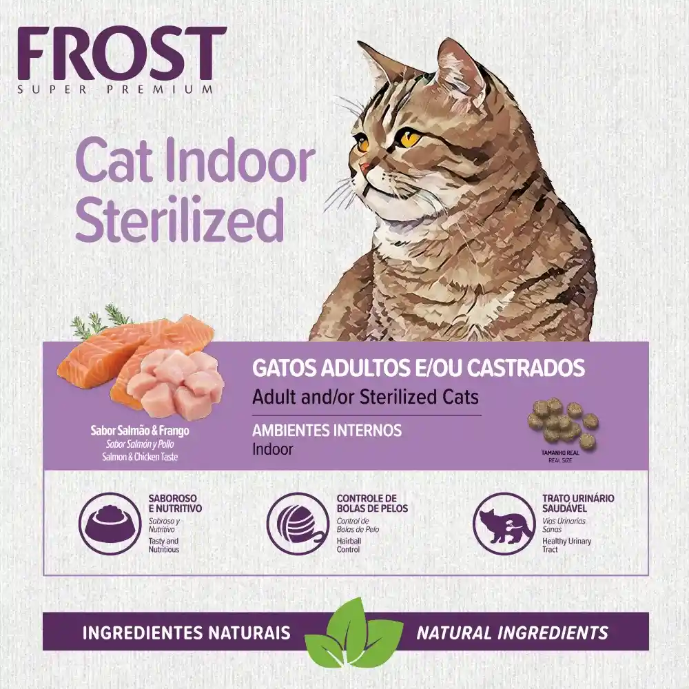 New Frost Cat Indoor Sterilized 1.5 Kg