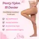 Panty Nylon 18 L-xl Negro