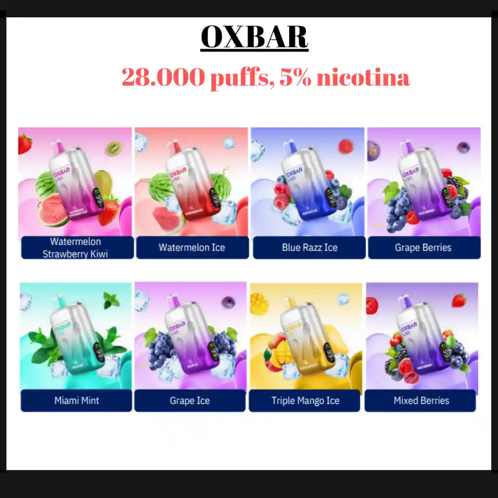 Oxbar 28.000 Puffs