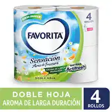 Papel Higiénico Favorita Doble Hoja