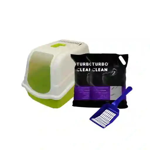 Pack Arenero Con Pala + 2 Arenas Turbo Clean