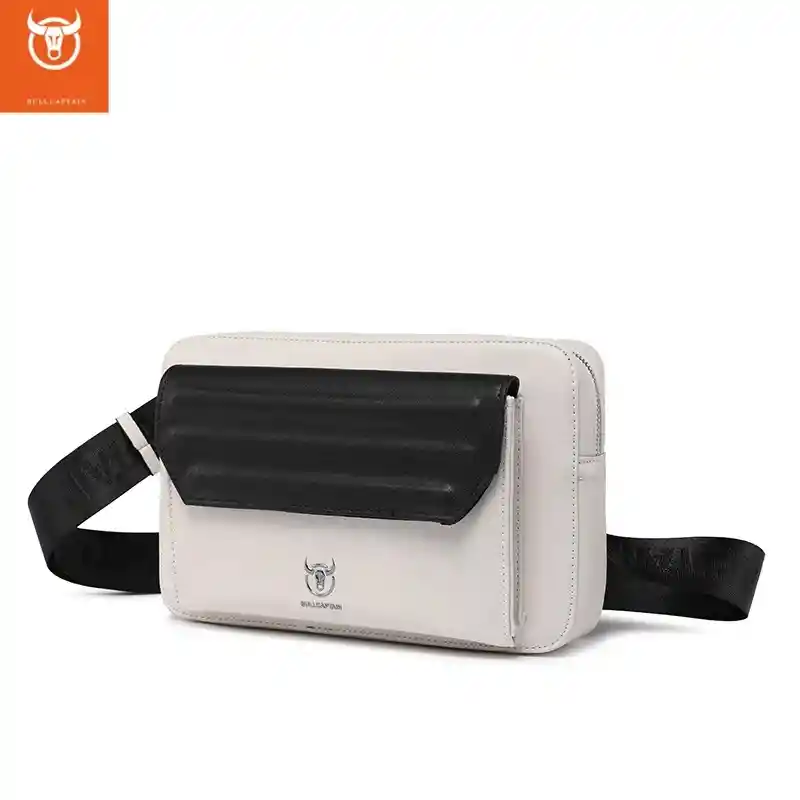 Bolso Cruzado Blanco - Bullcaptain