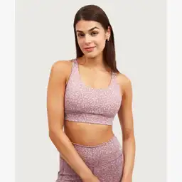 Peto Deportivo Mujer Animal Print S Rosado