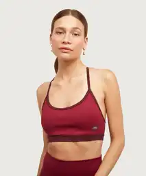 Peto Deportivo Mujer Clásico S Burdeo