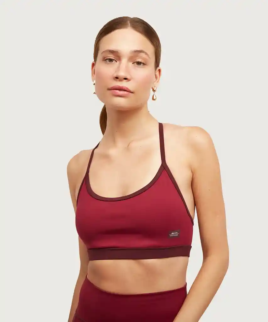 Peto Deportivo Mujer Clásico S Burdeo