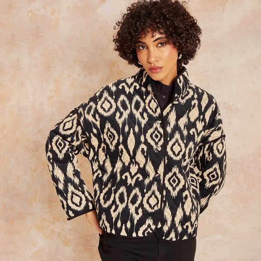 Chaqueta Mujer M Negro