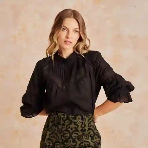 Blusa Mujer S Negro