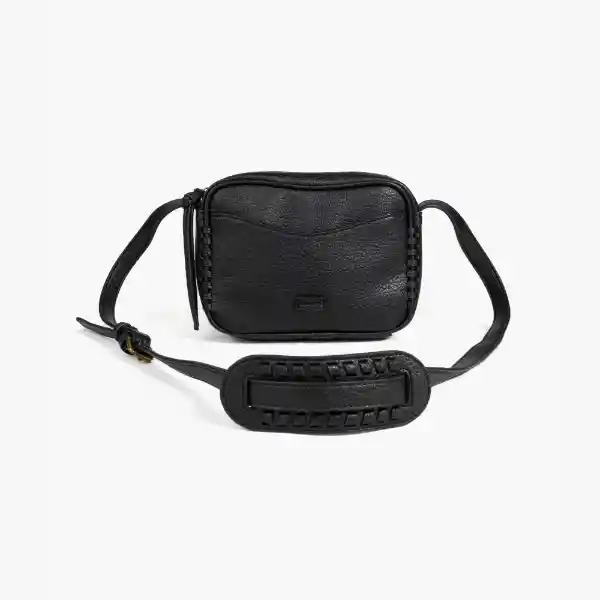 Cartera Bandolera Mujer Rígida Negro