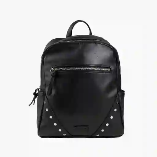 Mochila Mujer Detalle Tachas Negro