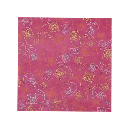 Fancy Cats Lokta Envoltorio De Papel Lokta