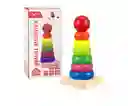 Torre Madera Juego De Encaje Didáctico