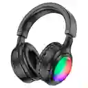 Audifonos Inalambricos Bluetooth De Cintillo Rgb Hoco W48 46hrs Negro