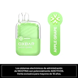 Vaporizador Desechable Uva Manzana 2200 Puffs 5% - Oxbar Mini 2200