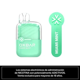 Vaporizador Desechable Menta Tropical 2200 Puffs 5% - Oxbar Mini 2200