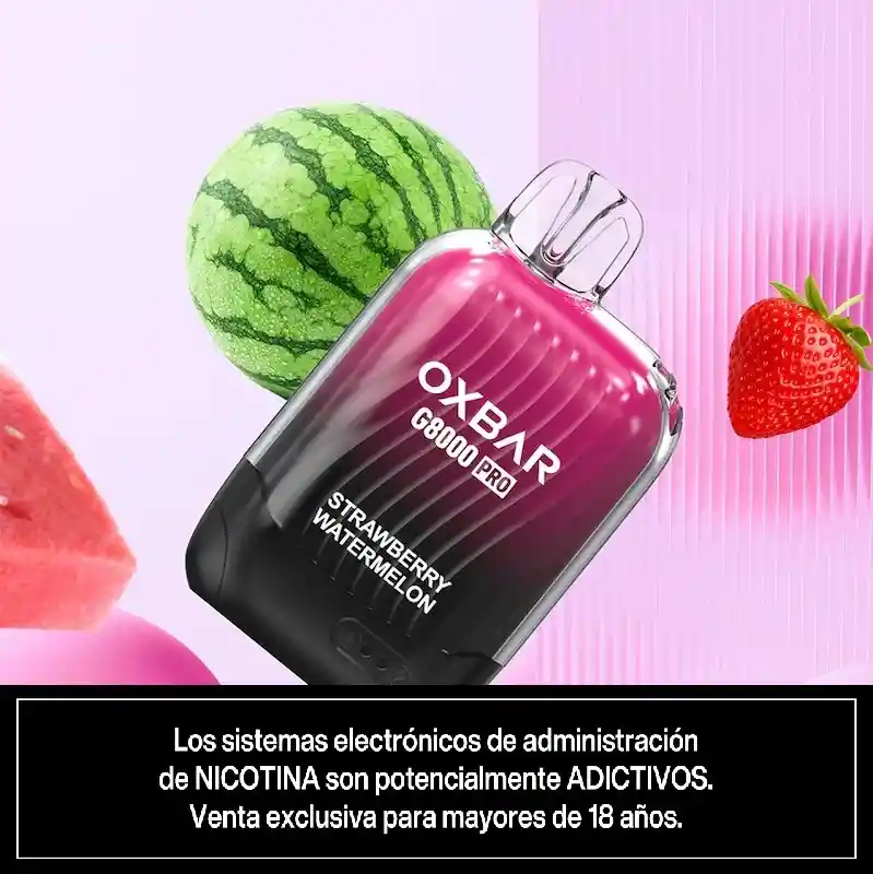 Vaper Strawberry Watermelon 8000 Puffs 5% - Oxbar G8000 Pro