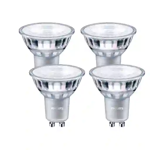 4 Ampolletas Corepro Ledsport 420lm Gu10 830 60d