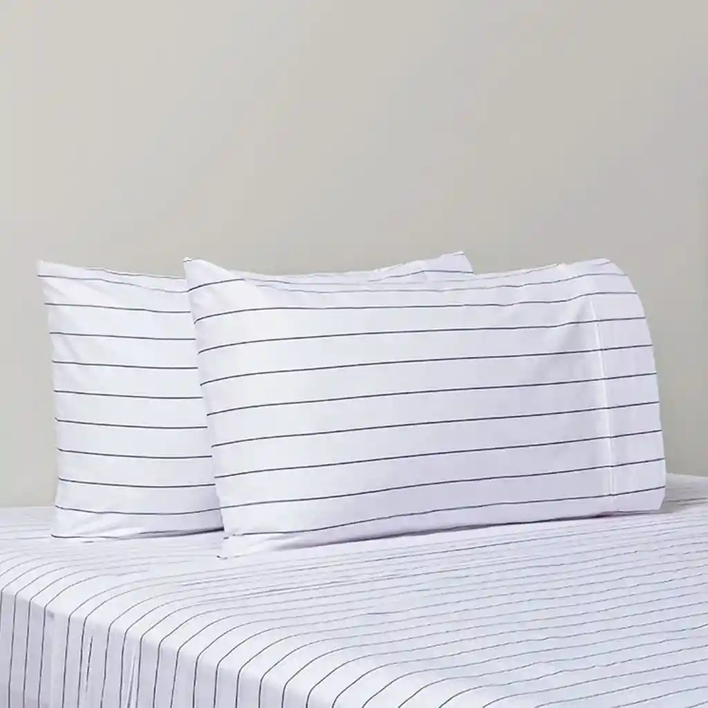 Set Sab Est 180h 2p Blue Lines Mc