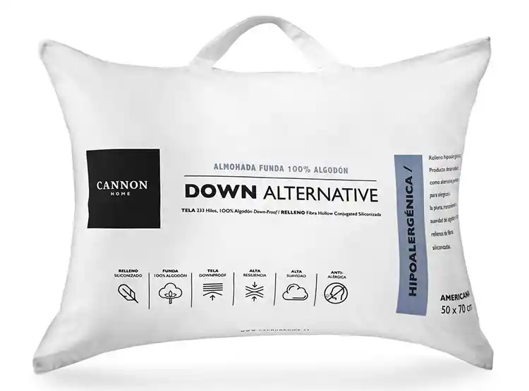Almohada Cannon Down Alternative 50x70