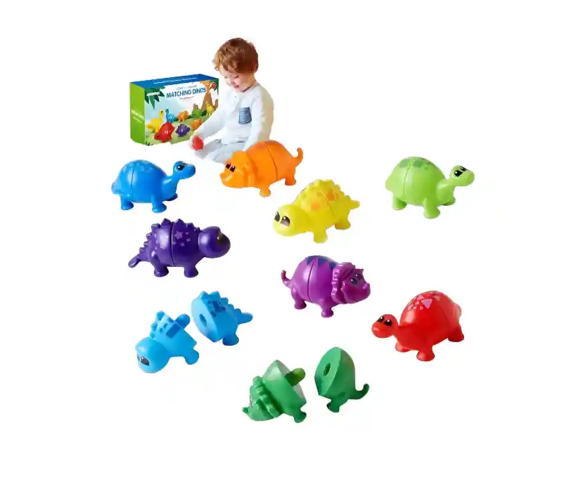 Dinosaurio Juguete Para Niños 10 Piezas Juego Didáctico