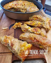 Trenza Jamon Serrano, Gouda Y Queso De Cabra 950 Grs + Esparrago