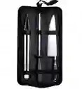 Set Parrillero 3 Piezas C/funda Wayu