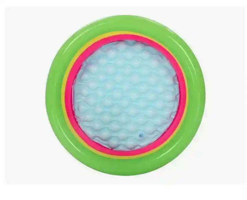 Pileta Inflable Redonda Tricolor 90 Cm Bebes Niños Infantil
