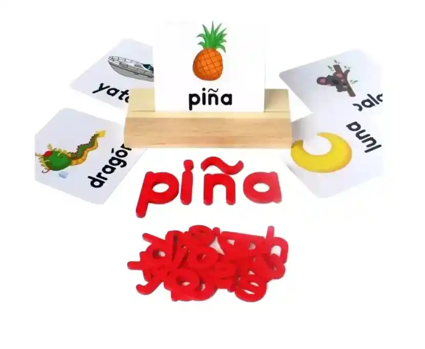 Juego Didáctico Infantil De Ortografía Letras
