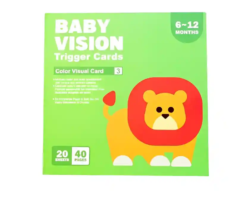 Tarjetas Bebe Estimulo Visual De Alto Contraste 6-12 Meses