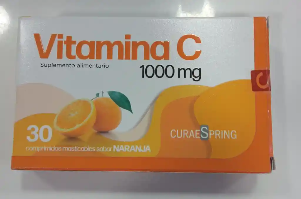 Vitamina C 1000 Mg Comprimidos Masticables X 30