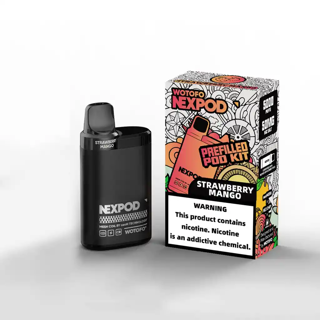 Wotofo Nexpod Kit 5000 Puff - Strawberry Mango