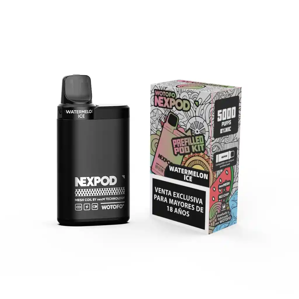 Wotofo Nexpod Kit 5000 Puff - Watermelon Ice
