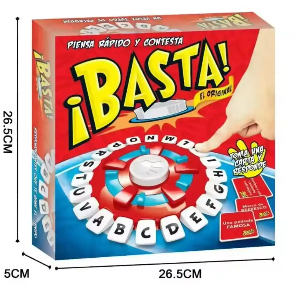 Basta Juego De Mesa Piensa Rápido En Español