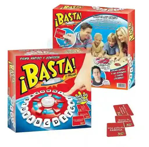 Basta Juego De Mesa Piensa Rápido En Español