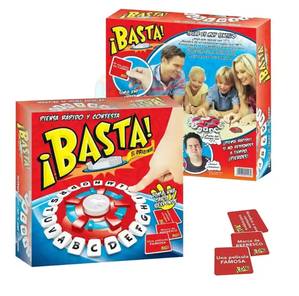 Basta Juego De Mesa Piensa Rápido En Español