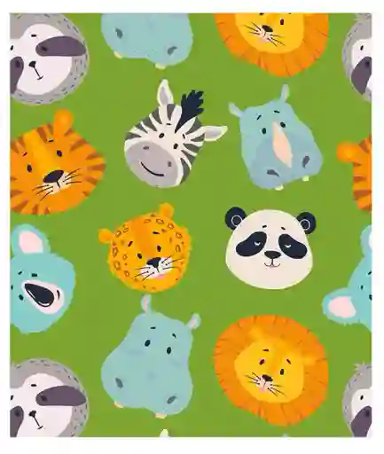 Papel De Regalo Animales