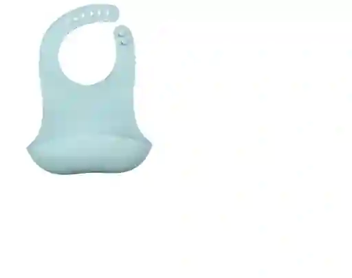 Babero De Silicona Verde Menta