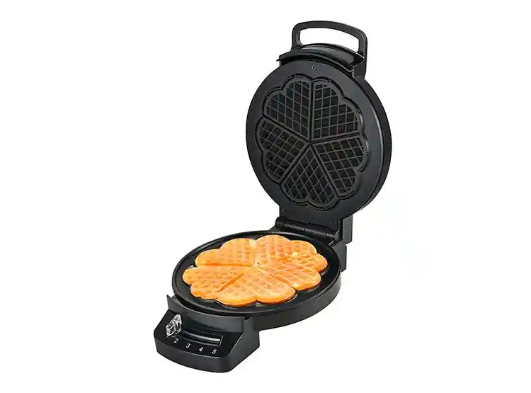 Waffle Corazon Blanik