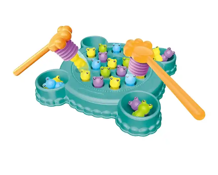 Divertido Juego De Mesa Interactivo Ranitas