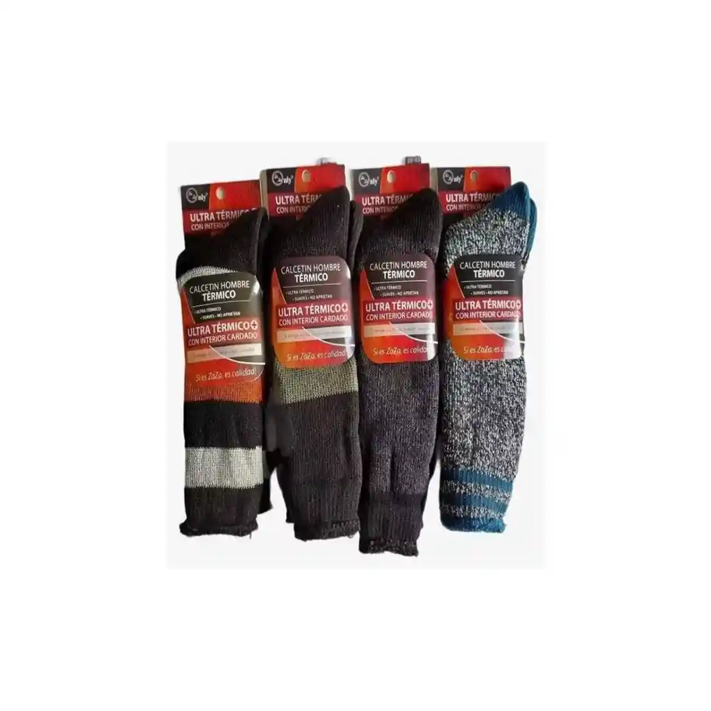 X6 Calcetines Hombre Ultra Térmico - Diabeticos - Suaves