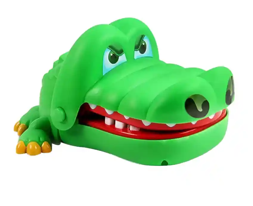 Juego De Juguetes De Dientes De Cocodrilo De 2 Piezas, Juego