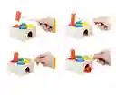 Caja Martillo Didactico Motricidad Juguete Madera Montessori