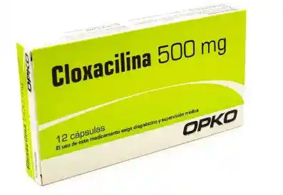 Cloxacilina Cap 500 Mg X 12