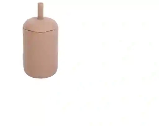 Vaso Con Bombilla Caramel