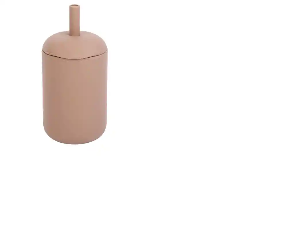 Vaso Con Bombilla Caramel