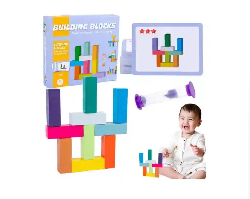 Bloques Armables Para Entretencion Montessori